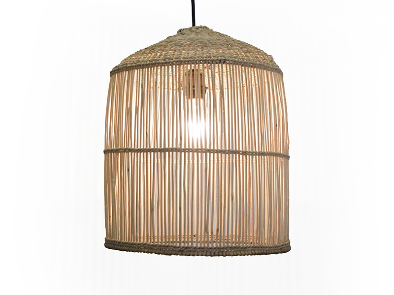 Natural Simple Rattan Birdcage Light